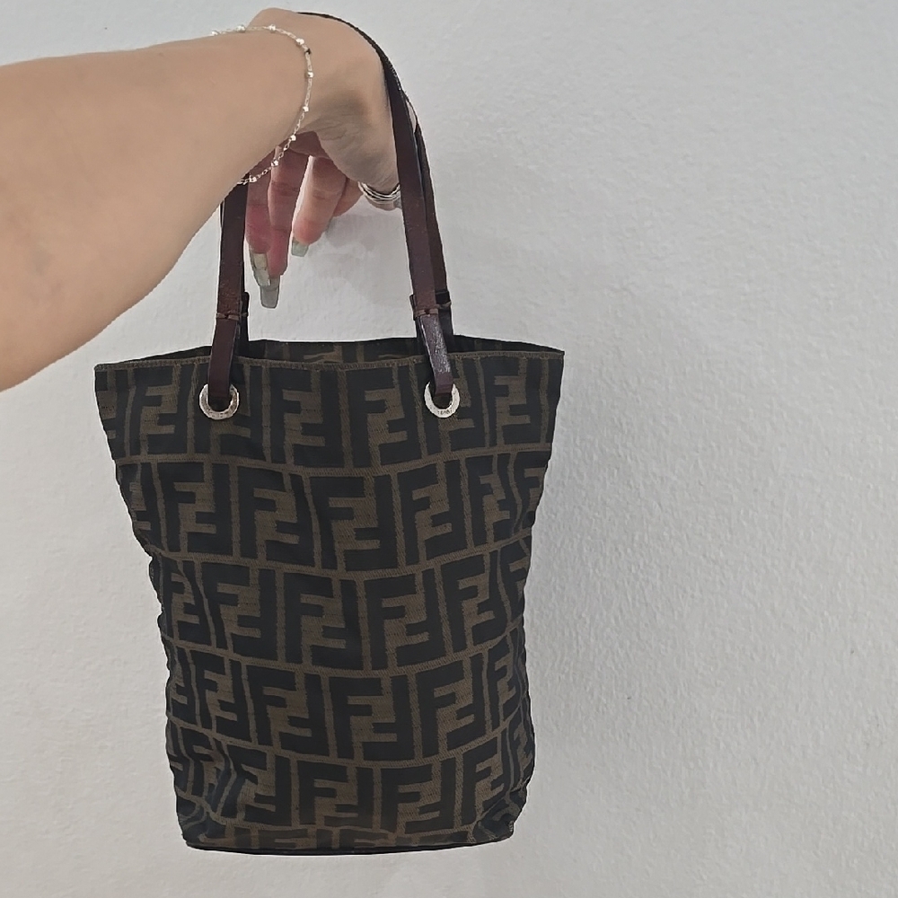 Fendi Brown and Black Tote Bag - Picture 13 of 13